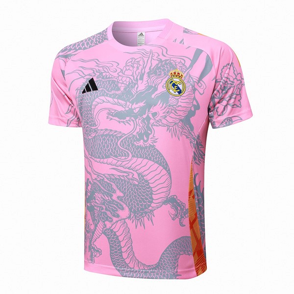 Camiseta Entrenamiento Real Madrid 2024-25 Rosa